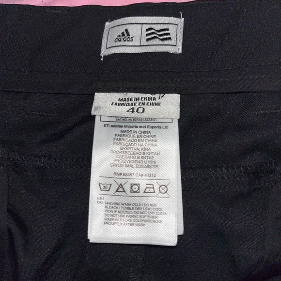 ✨Adidas Black Golf Cargo Shorts Mens Size 40 Black Athletic Lightweight NWT - Picture 5 of 5